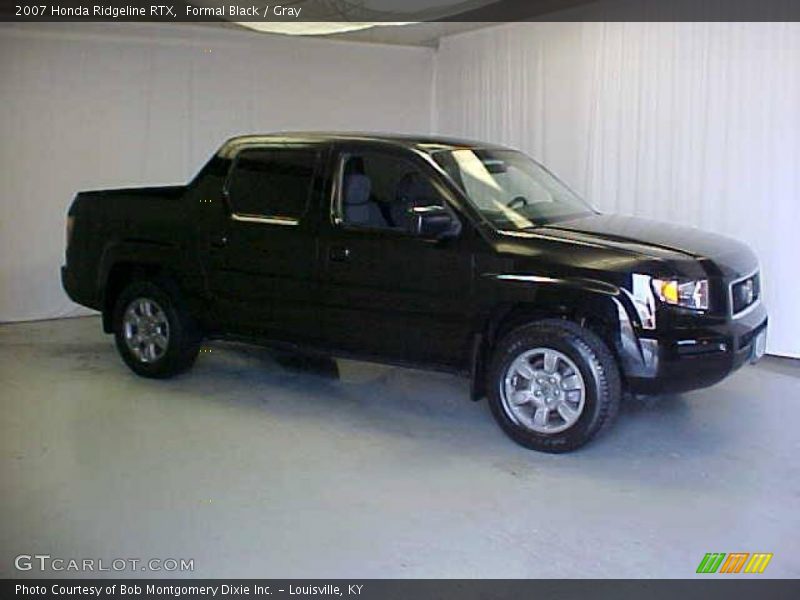 Formal Black / Gray 2007 Honda Ridgeline RTX