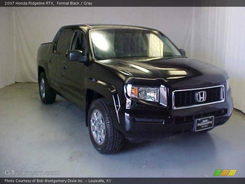 Formal Black / Gray 2007 Honda Ridgeline RTX