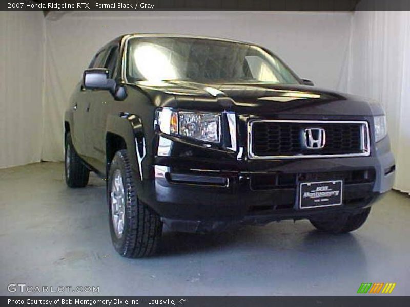 Formal Black / Gray 2007 Honda Ridgeline RTX