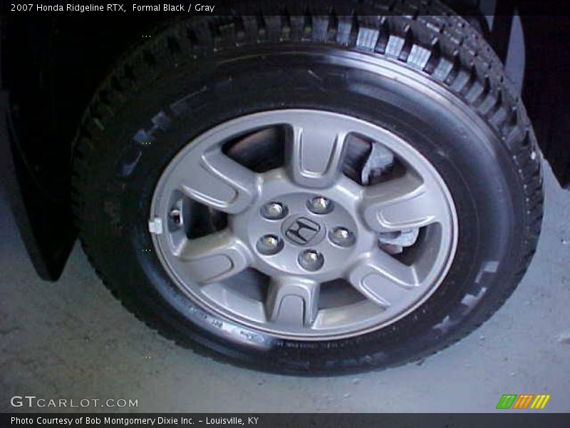 Formal Black / Gray 2007 Honda Ridgeline RTX
