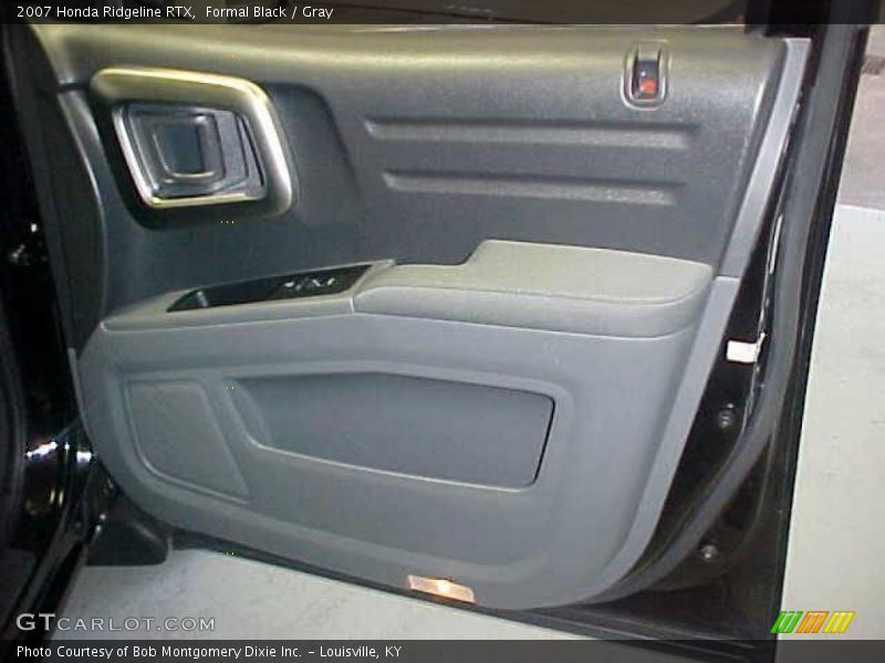 Formal Black / Gray 2007 Honda Ridgeline RTX