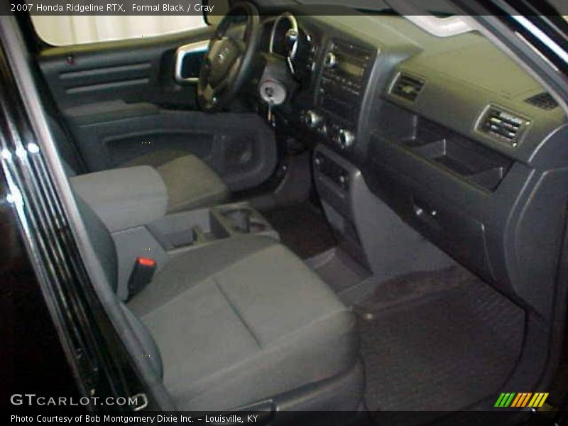 Formal Black / Gray 2007 Honda Ridgeline RTX