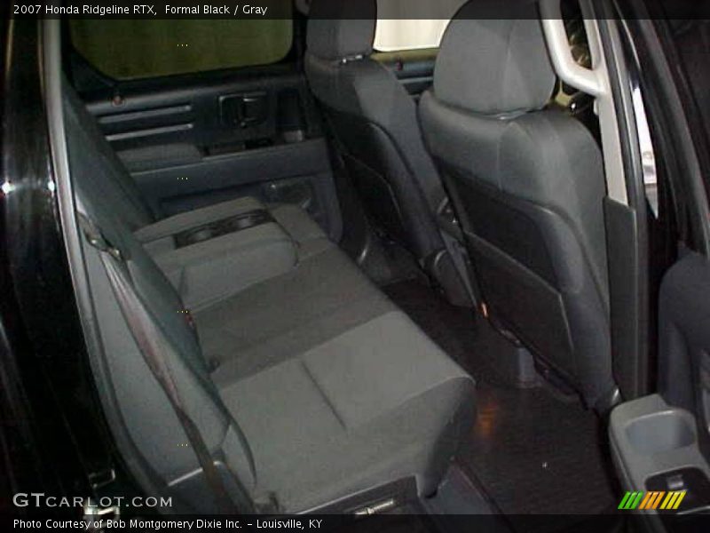 Formal Black / Gray 2007 Honda Ridgeline RTX