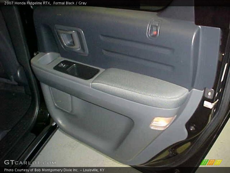 Formal Black / Gray 2007 Honda Ridgeline RTX