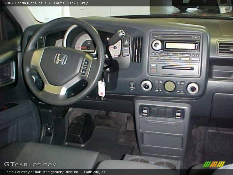 Formal Black / Gray 2007 Honda Ridgeline RTX