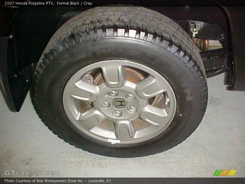 Formal Black / Gray 2007 Honda Ridgeline RTX