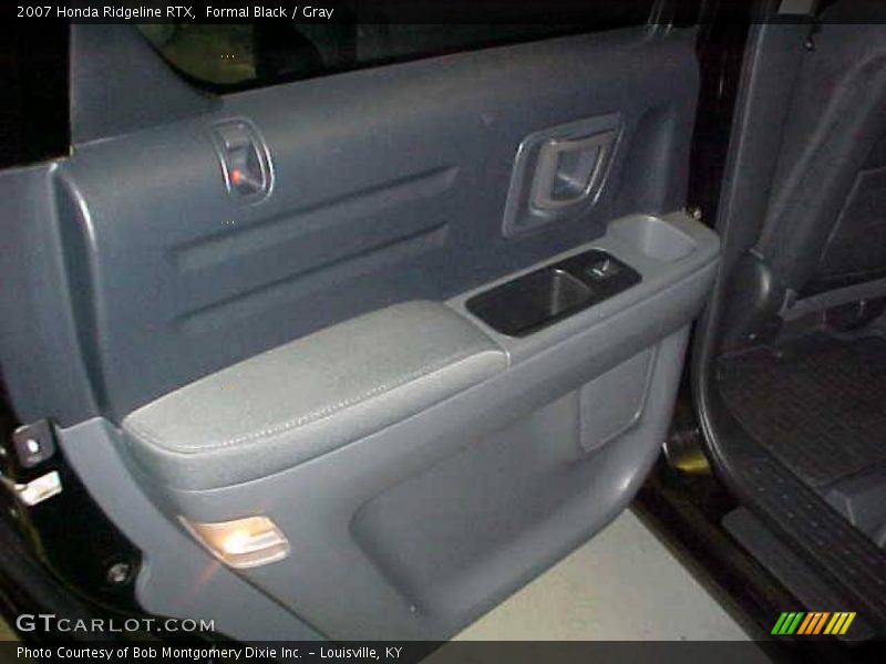 Formal Black / Gray 2007 Honda Ridgeline RTX