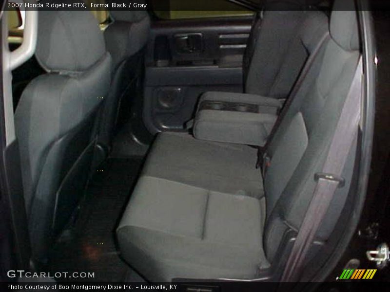 Formal Black / Gray 2007 Honda Ridgeline RTX