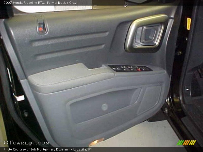 Formal Black / Gray 2007 Honda Ridgeline RTX