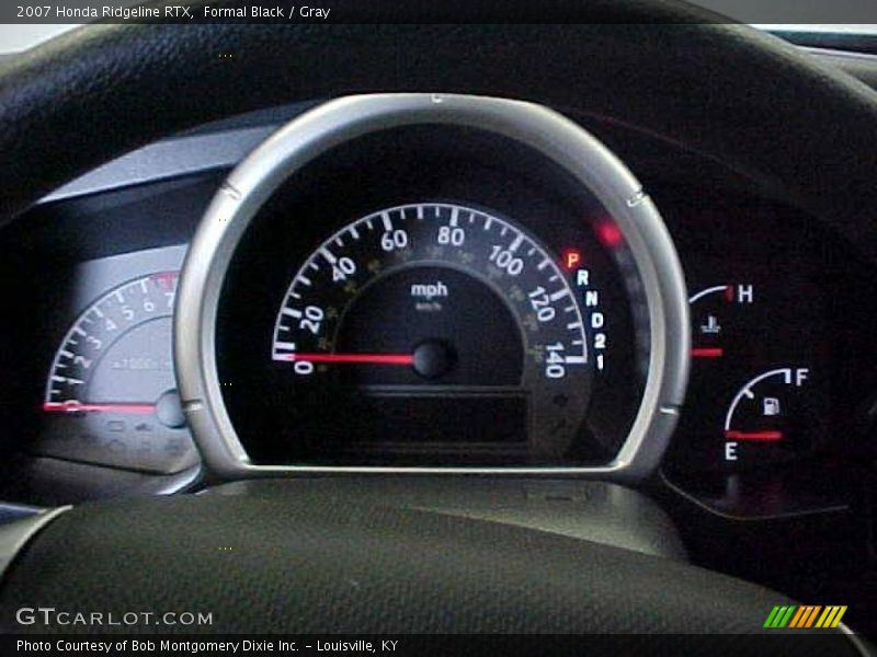 Formal Black / Gray 2007 Honda Ridgeline RTX