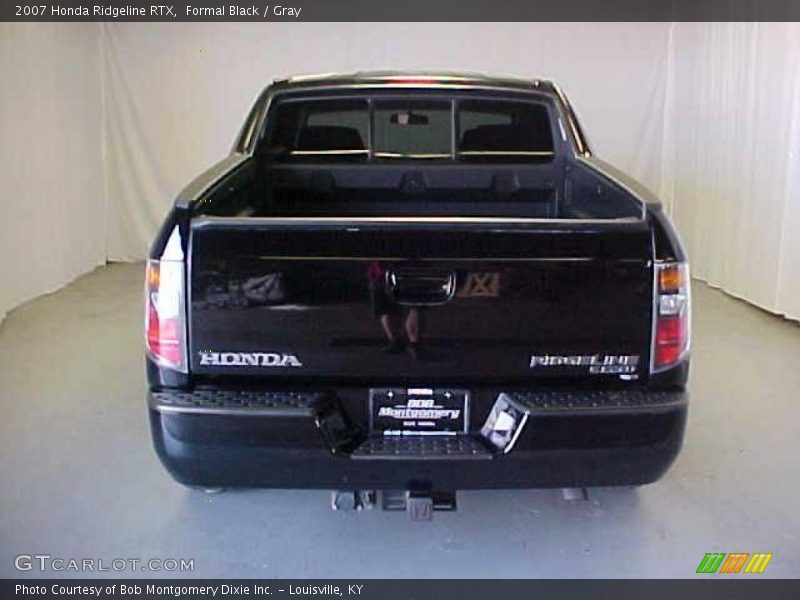Formal Black / Gray 2007 Honda Ridgeline RTX