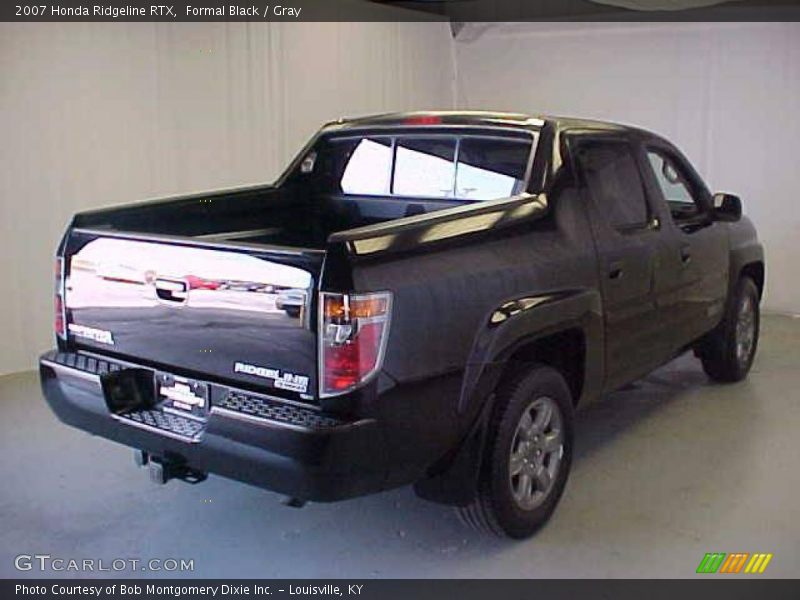 Formal Black / Gray 2007 Honda Ridgeline RTX