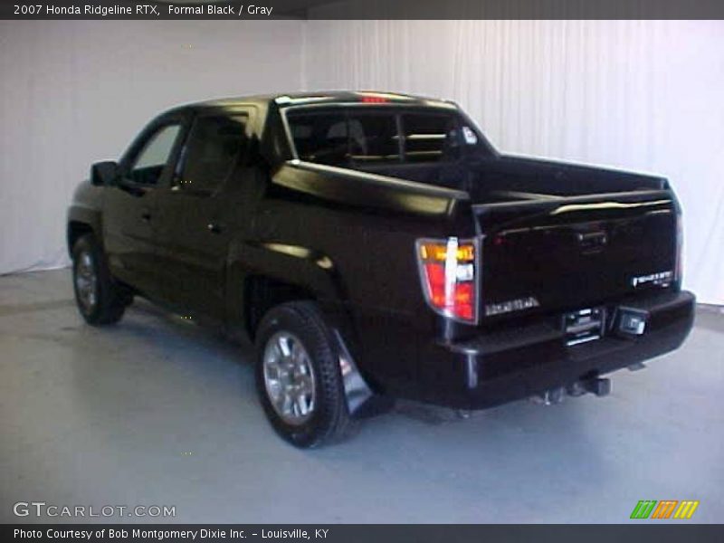Formal Black / Gray 2007 Honda Ridgeline RTX