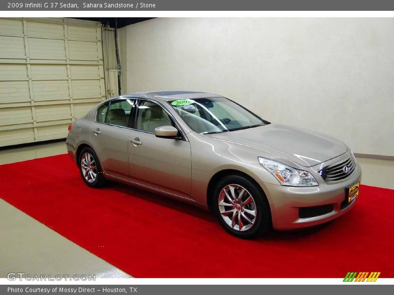 Sahara Sandstone / Stone 2009 Infiniti G 37 Sedan