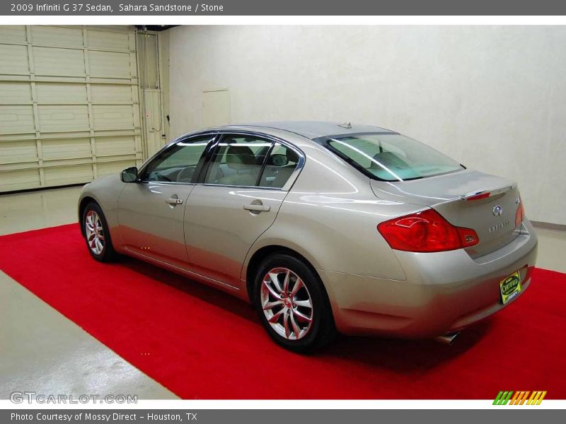 Sahara Sandstone / Stone 2009 Infiniti G 37 Sedan