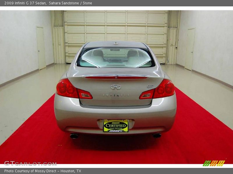Sahara Sandstone / Stone 2009 Infiniti G 37 Sedan