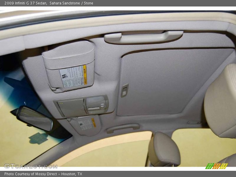 Sahara Sandstone / Stone 2009 Infiniti G 37 Sedan