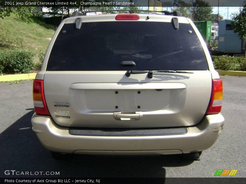 Champagne Pearl / Sandstone 2001 Jeep Grand Cherokee Limited 4x4