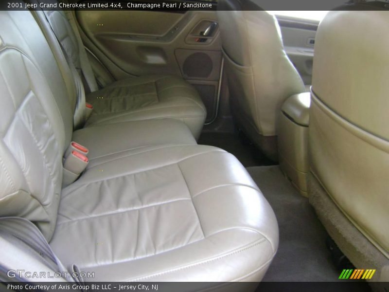 Champagne Pearl / Sandstone 2001 Jeep Grand Cherokee Limited 4x4