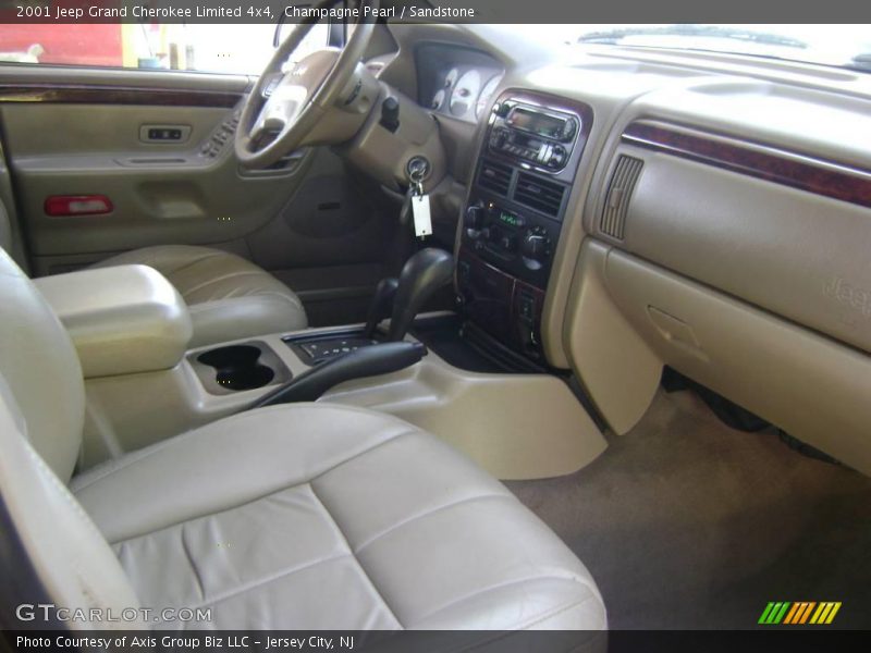 Champagne Pearl / Sandstone 2001 Jeep Grand Cherokee Limited 4x4