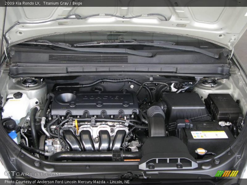 Titanium Gray / Beige 2009 Kia Rondo LX