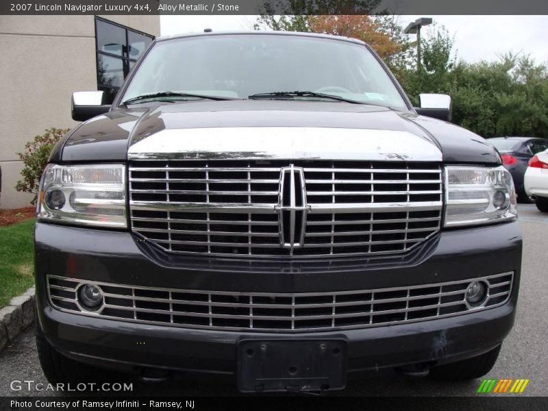 Alloy Metallic / Stone 2007 Lincoln Navigator Luxury 4x4