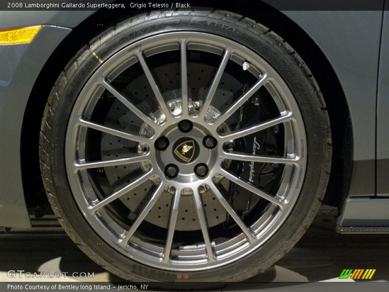 Grigio Telesto / Black 2008 Lamborghini Gallardo Superleggera