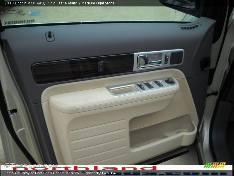 Gold Leaf Metallic / Medium Light Stone 2010 Lincoln MKX AWD