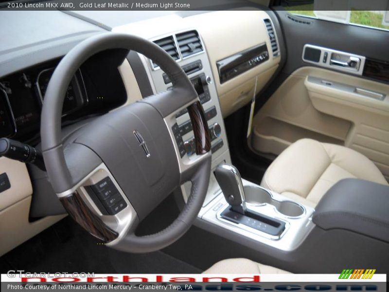 Gold Leaf Metallic / Medium Light Stone 2010 Lincoln MKX AWD