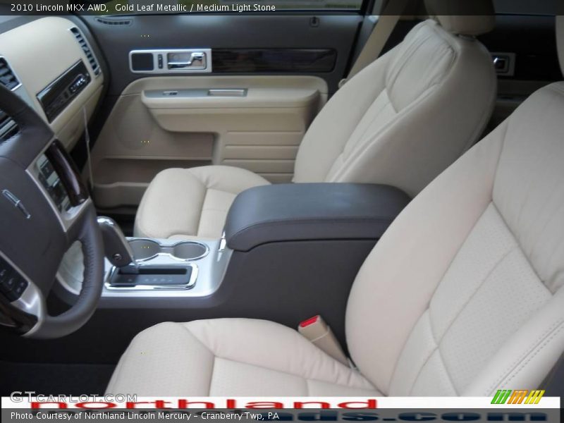 Gold Leaf Metallic / Medium Light Stone 2010 Lincoln MKX AWD