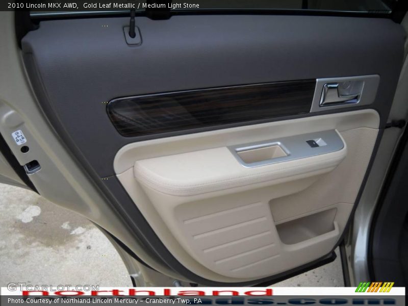 Gold Leaf Metallic / Medium Light Stone 2010 Lincoln MKX AWD