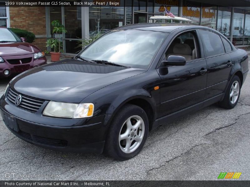 Black Magic Pearl / Beige 1999 Volkswagen Passat GLS Sedan