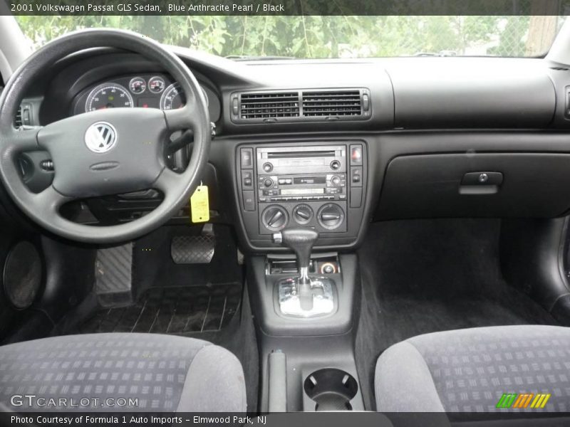Blue Anthracite Pearl / Black 2001 Volkswagen Passat GLS Sedan