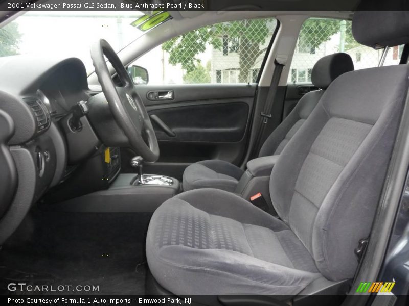 Blue Anthracite Pearl / Black 2001 Volkswagen Passat GLS Sedan