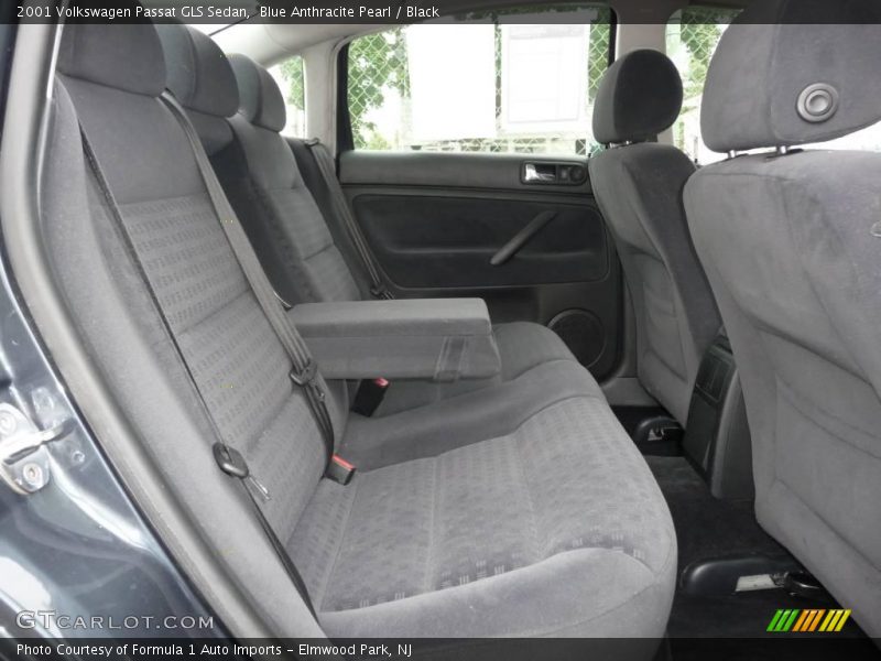 Blue Anthracite Pearl / Black 2001 Volkswagen Passat GLS Sedan