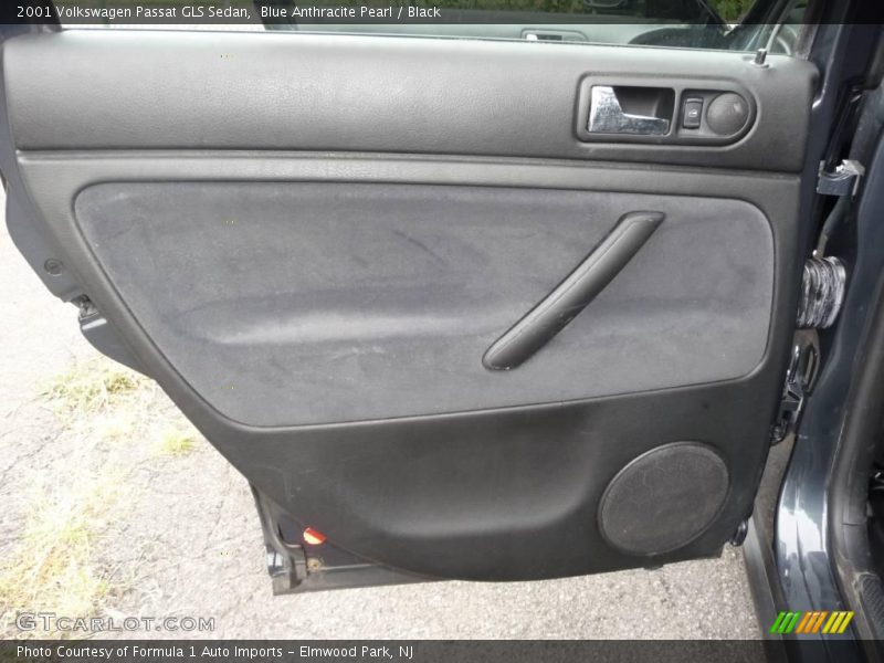 Blue Anthracite Pearl / Black 2001 Volkswagen Passat GLS Sedan