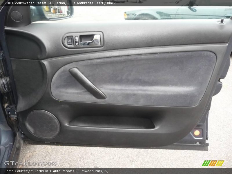 Blue Anthracite Pearl / Black 2001 Volkswagen Passat GLS Sedan