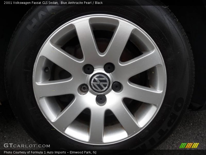 Blue Anthracite Pearl / Black 2001 Volkswagen Passat GLS Sedan