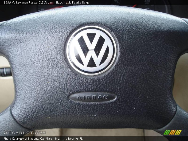 Black Magic Pearl / Beige 1999 Volkswagen Passat GLS Sedan