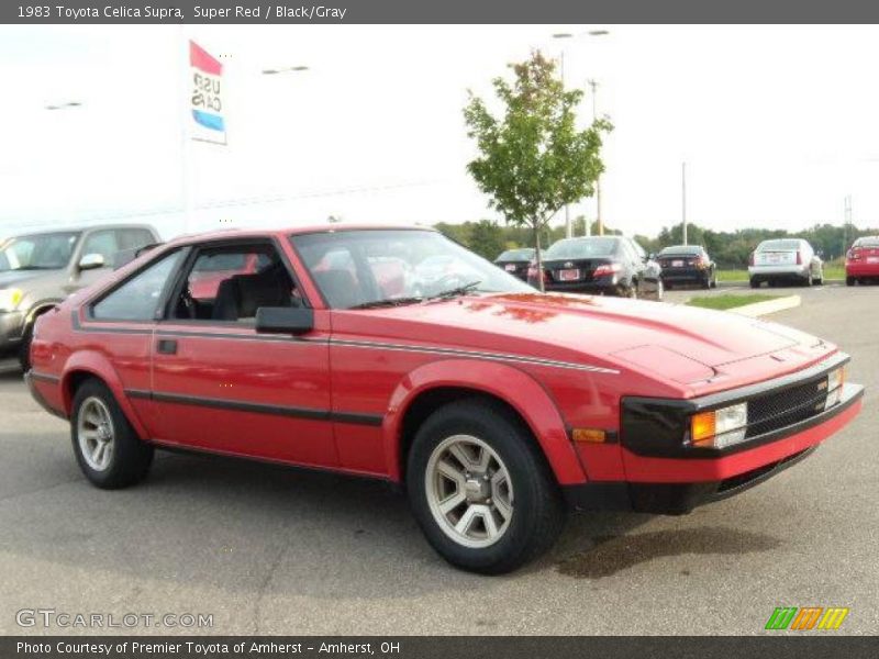 Front 3/4 View of 1983 Celica Supra