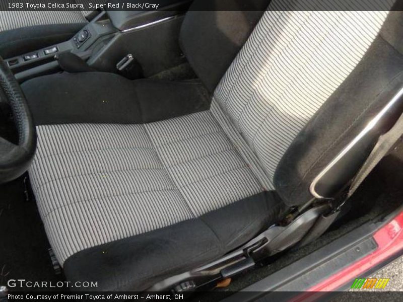  1983 Celica Supra Black/Gray Interior