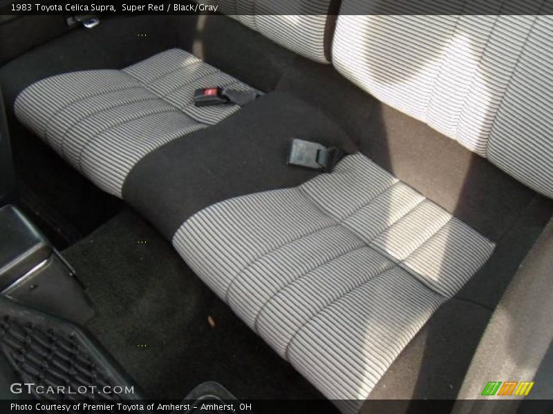 Super Red / Black/Gray 1983 Toyota Celica Supra