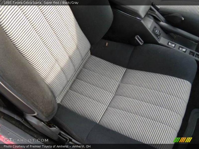 Super Red / Black/Gray 1983 Toyota Celica Supra