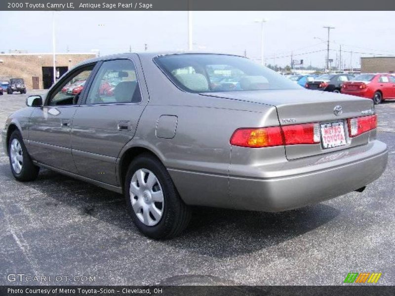 Antique Sage Pearl / Sage 2000 Toyota Camry LE