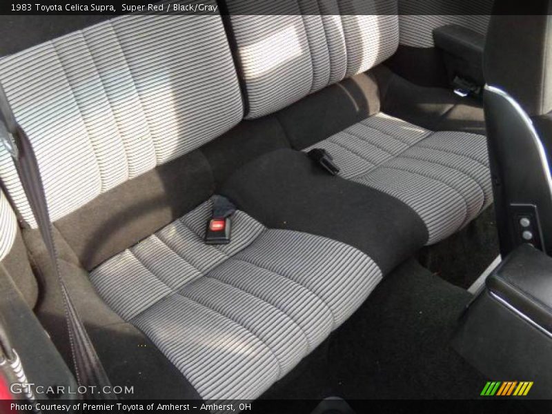 Super Red / Black/Gray 1983 Toyota Celica Supra