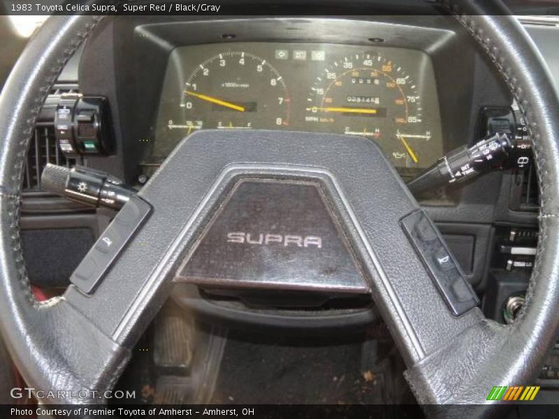 Super Red / Black/Gray 1983 Toyota Celica Supra