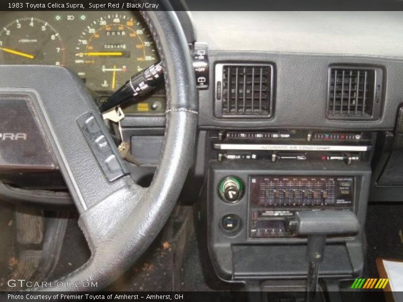 Super Red / Black/Gray 1983 Toyota Celica Supra