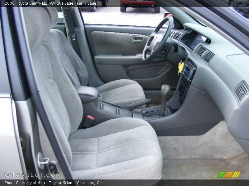 Antique Sage Pearl / Sage 2000 Toyota Camry LE