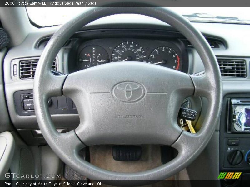 Antique Sage Pearl / Sage 2000 Toyota Camry LE