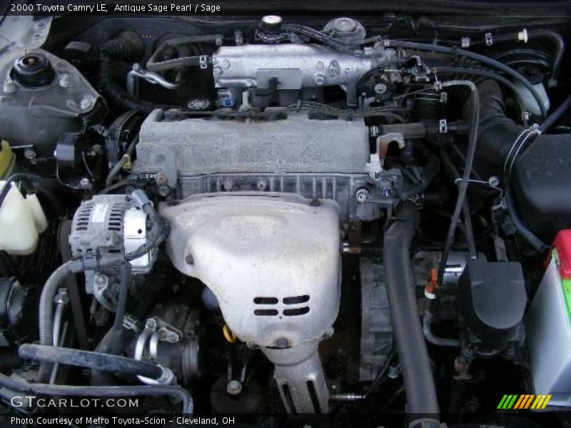 Antique Sage Pearl / Sage 2000 Toyota Camry LE